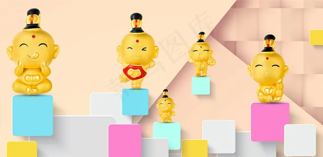 卡通   黄金卡通玩偶 卡通   黄金卡通玩偶