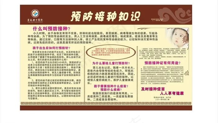 医院宣传窗cdr矢量模版下载
