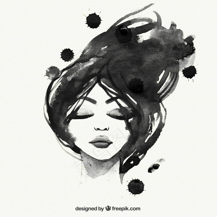 卡通人物扁平化可爱各种职业矢量素材