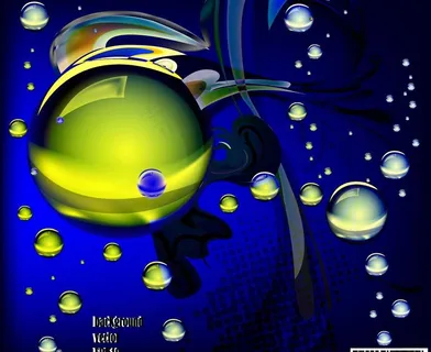 动感水珠水滴水泡花纹图片