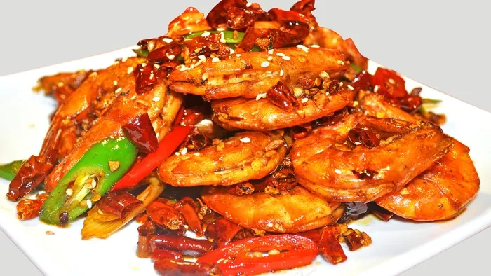 香辣虾图片