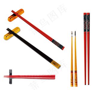 古典筷子psd素材