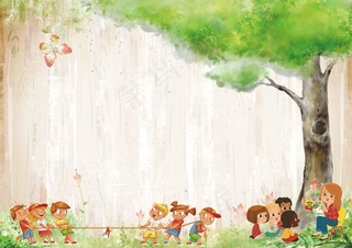 2017年我的暑假生活小报模板