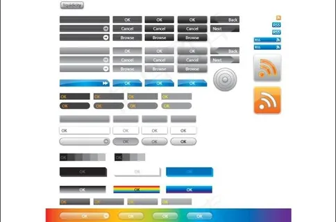 77矢量矢量按钮按钮