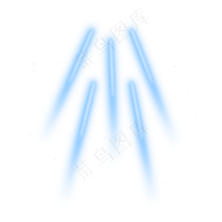 蓝色聚集简约光束蓝色聚集简约光束