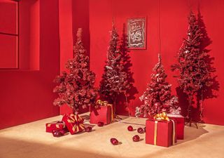 淘宝天猫圣诞节固定背景摄影图素材