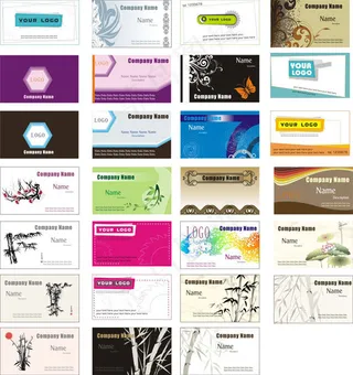 经典名片VIP卡模板