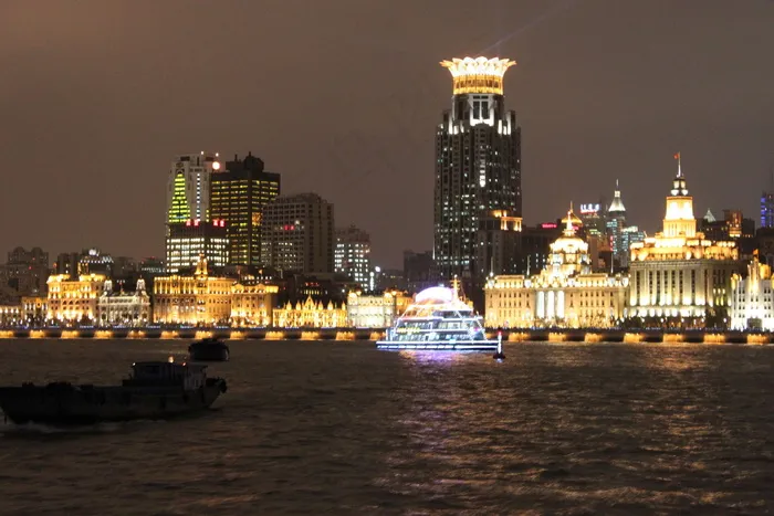 上海滩夜景图片