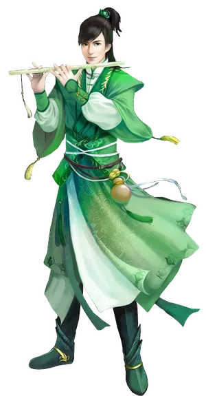 笛子乐器png海报素材