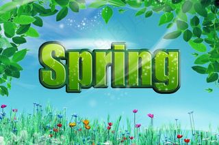 春天背景素材图片