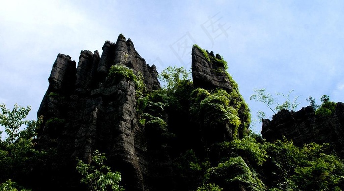 五峰山石林 建始风光图片