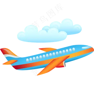 物流飞机航行天空云