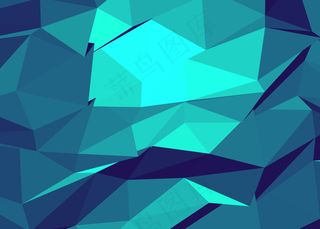 创意抽象多边形彩色几何背景图案