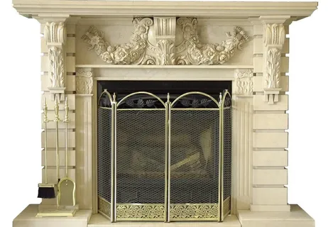 精致欧式家具壁炉图片