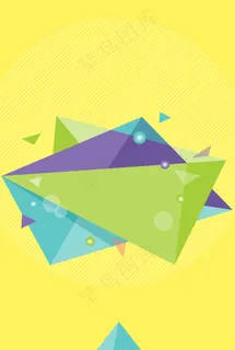 梦幻色彩渐变块背景图