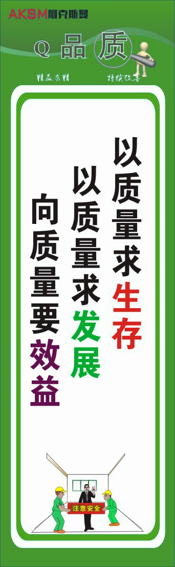 品质管理挂牌22cdr矢量模版下载
