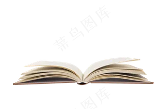 复古摊开的书本书籍免抠PNG