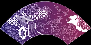 中国传统线描图案矢量素材