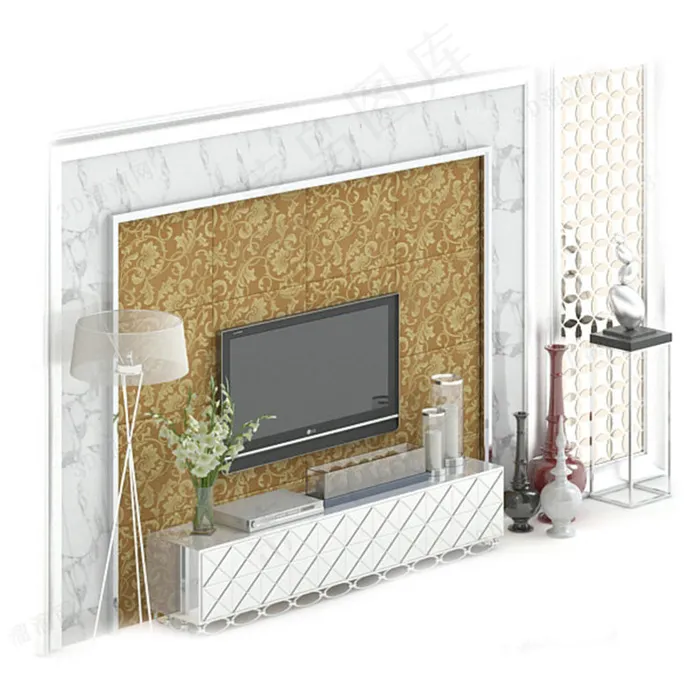 电视柜背景素材模板下载