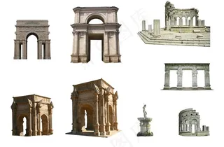 欧式古建筑图片