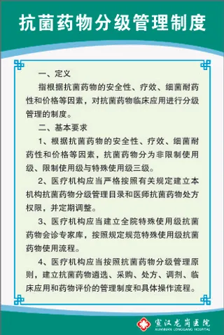抗菌药物分级管理制度