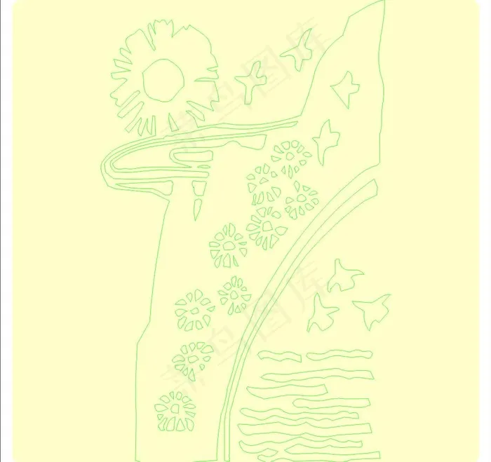 矢量书报刊图图片cdr矢量模版下载