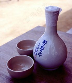 韩国传统酒壶图片