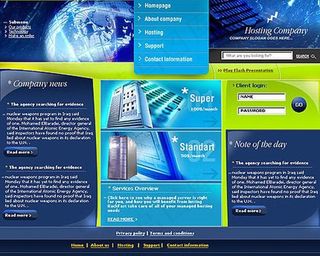 欧美电脑主机模板图片