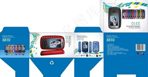 手机包装图片模板下载