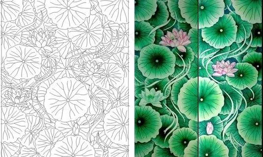 艺术玻璃矢量图图片