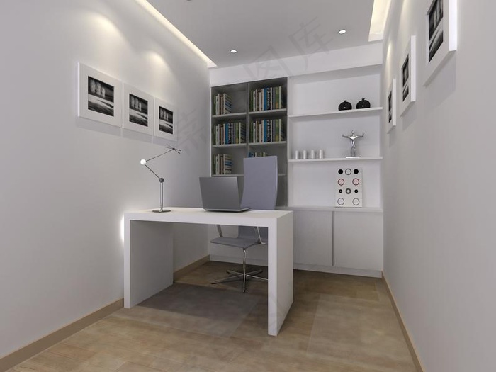 书房装修设计效果图