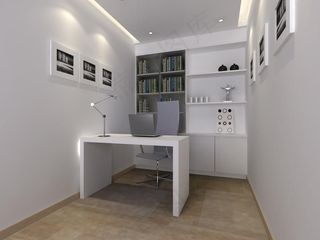 书房装修设计效果图