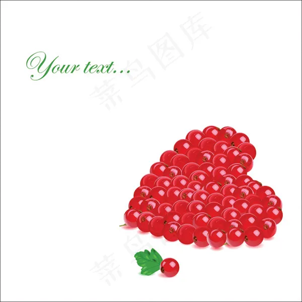 矢量浪漫的浆果eps,ai矢量模版下载
