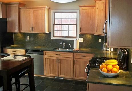 实木古典怀旧风格厨房图片