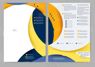 时尚商务广告单页宣传单