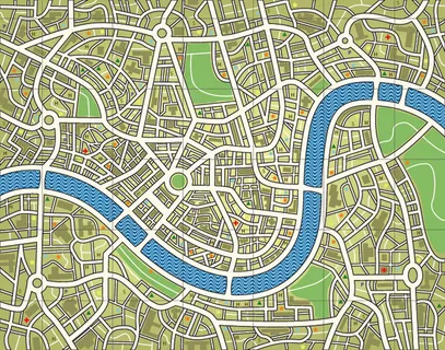 5款矢量地图素材 5款矢量地图素材