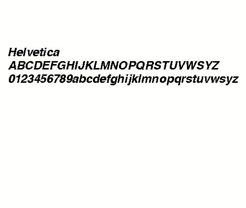 Helvetica 英文字体下载