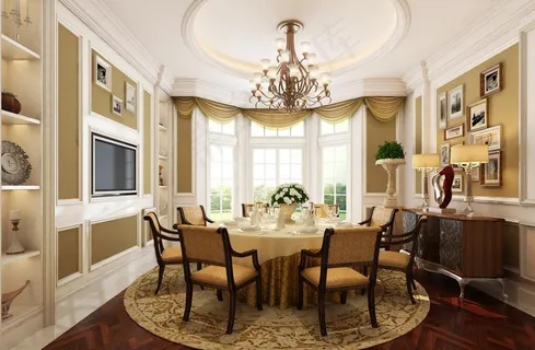 欧式家装模型图片