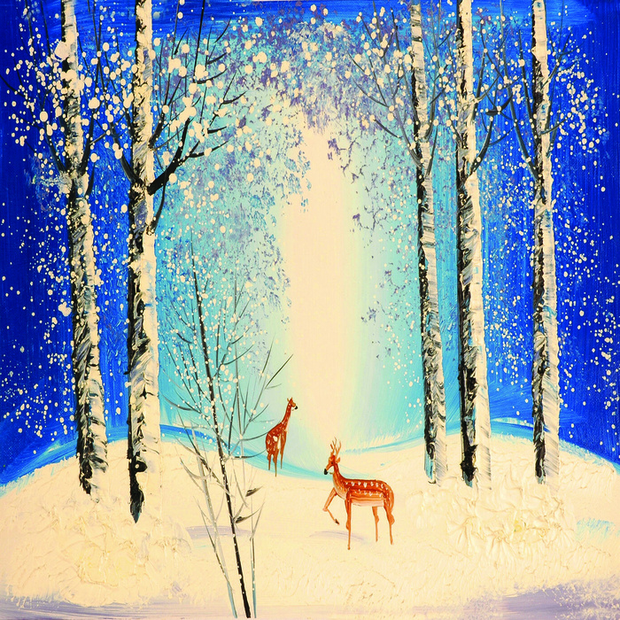 冬季的动物图片