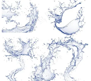 水花四溅PS笔刷