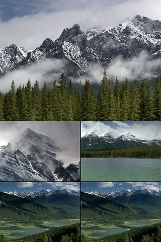 高清天山博格达峰实拍视频