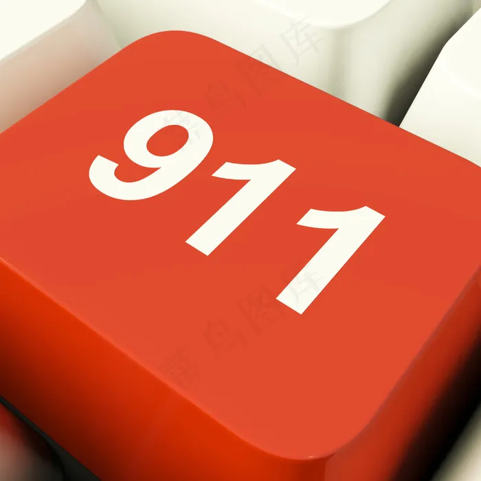 电脑钥匙显示火警或紧急医疗救援