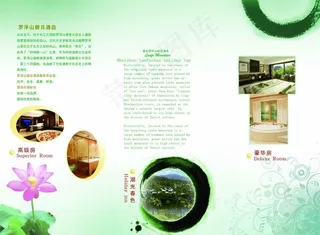 罗浮山绿色清新夏天荷花度假酒店三折...