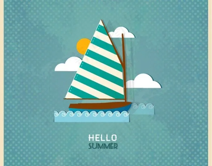 夏天旅游设计图片eps,ai矢量模版下载