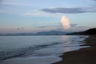 海棠湾清晨图片