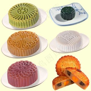 中秋节月饼图PSD素材