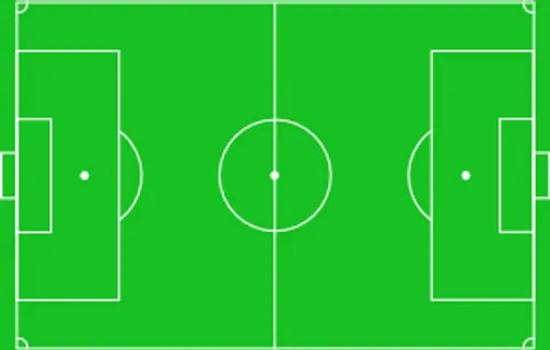 足球场上的剪贴画