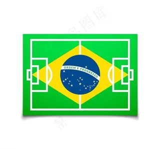 足球场示意图图片