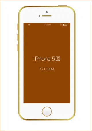 苹果手机效果图