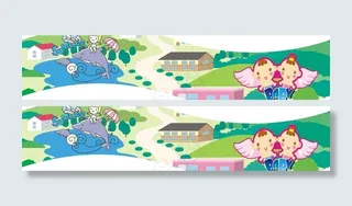 超市卖场孕婴区吊牌